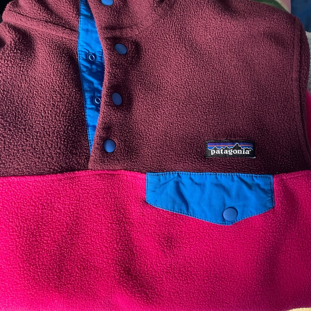 Synchilla fleece colorblock